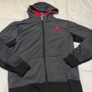 Boys Jordan zip up hoodie